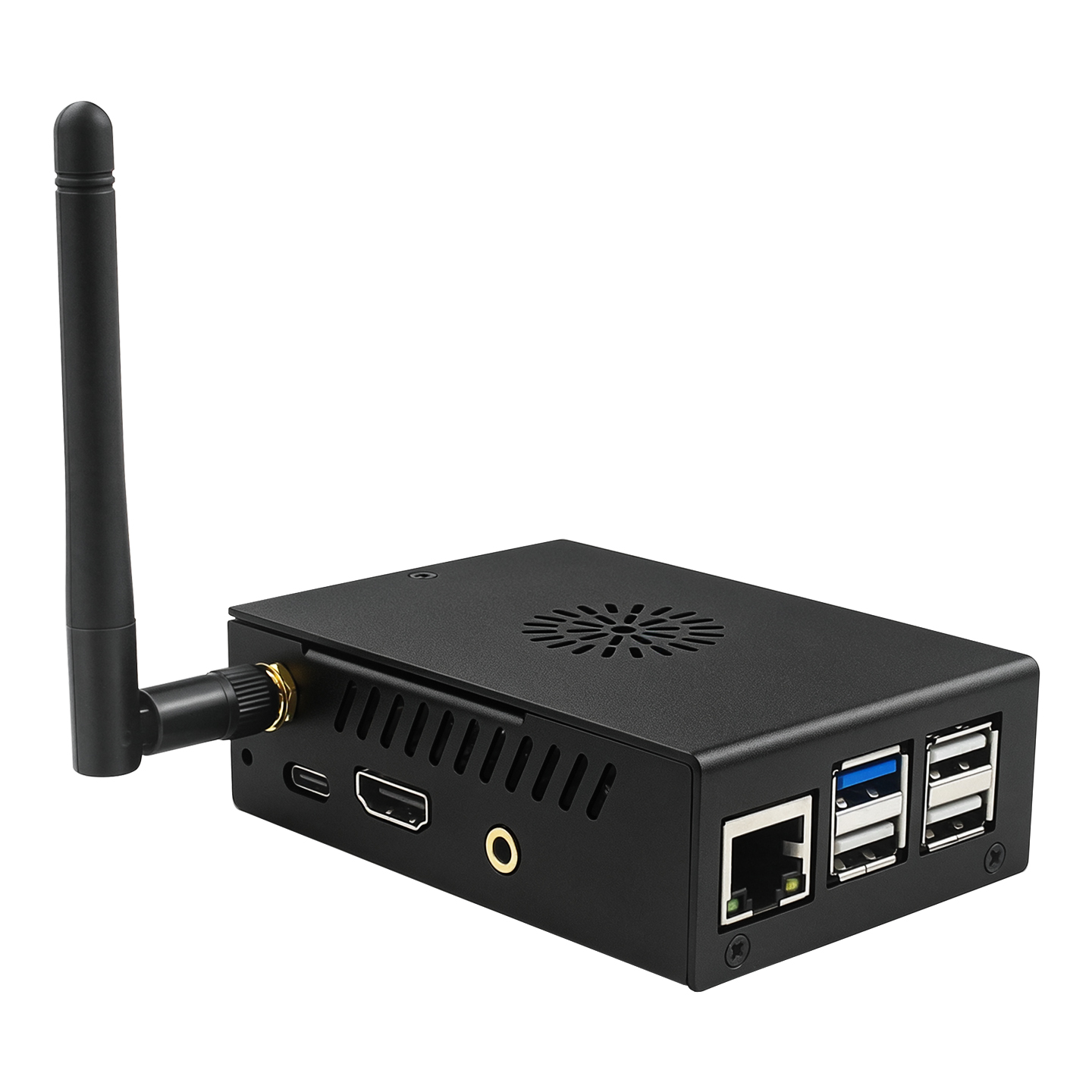 Casing Logam Orange Pi 4 Pro H - Argon One V3 M.2 Nvme Case ulasan dan harga