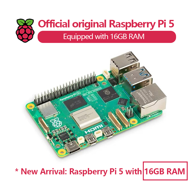 Raspberry Pi 5 Resmi Asli, Ked - Raspberry Pi 5 8Gb Board ulasan dan harga