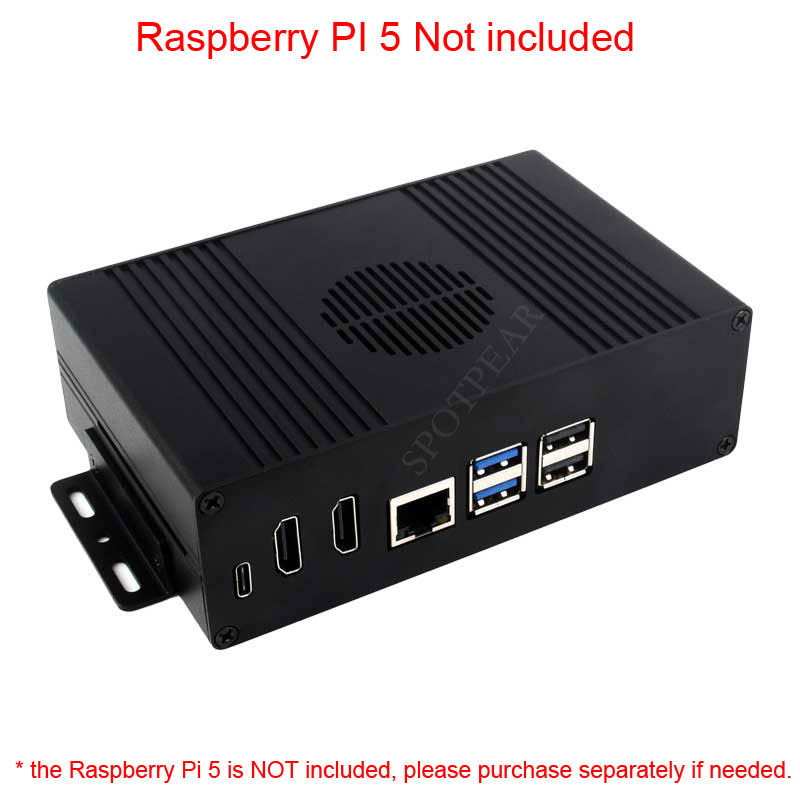 Raspberry Pi 5 Kotak Case Kit- - Argon One V3 M.2 Nvme Case ulasan dan harga